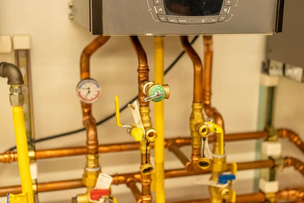 Licensed technician providing Backflow Prevention for a homeowner in Deerfield